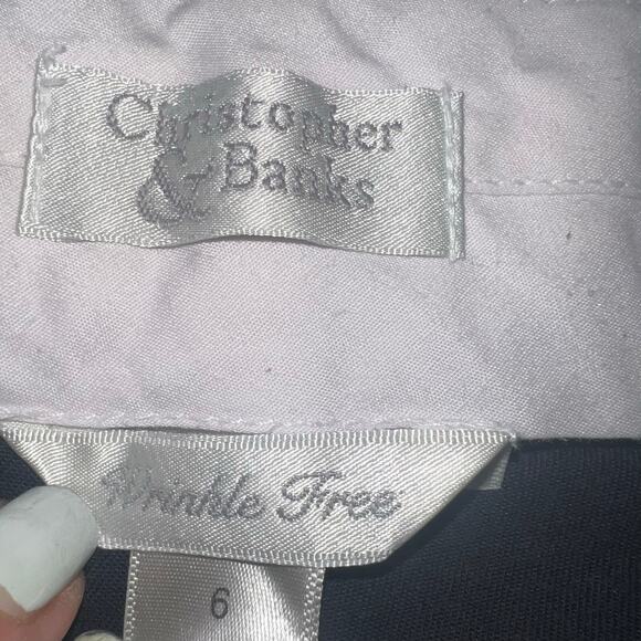 Bundle of 3 Christopher and Banks Dress Pants Jeans Lot Size 6 Gray Black Blue - Picture 4 of 16